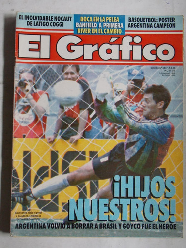 El Gráfico, N° 3847  Revista Fútbol Argentino, Cb