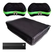 Comprar Kit Capa Protetora Xbox One X + 2 Cases Controle Eva Rígidos