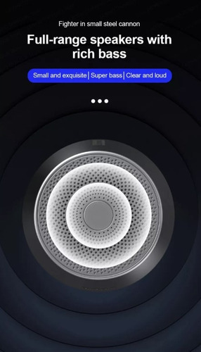 Imagem 6 de 8 de Caixa De Som Lenovo K3 Pro S/ Fio Portátil Surround Subwoofe