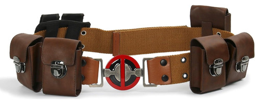 Cosplay Belt With Pockets Pouches Bag Movie Version Wade Wai