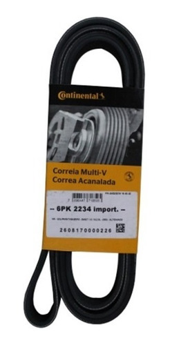 Correia Alternador, Direção E Ar Ecosport 2.0 16v 2003/2012