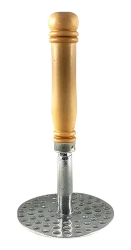 comprar Pisa Papa Prensa Fundición  Mango Madera  8,6cm de Diámetro