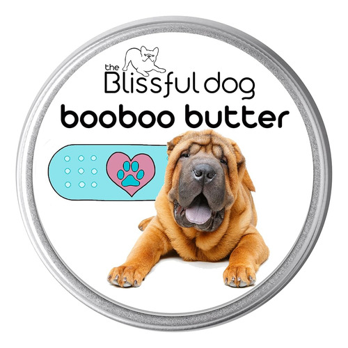 The Blissful Dog 4 Oz Tin Chinese Shar Pei Booboo Butter
