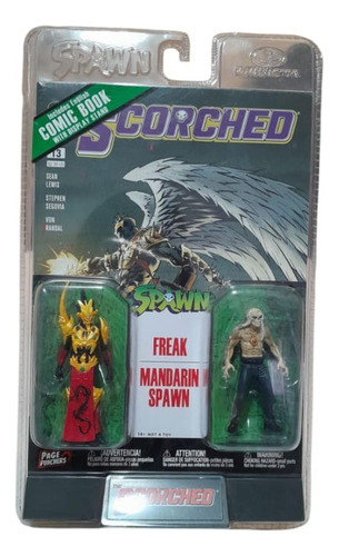 Cómic Y Figuras Mcfarlane 2 Pack Spawn - Freak Y Mandarin