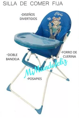 Silla Para Comer Wonder Baby Para Bebé Celeste