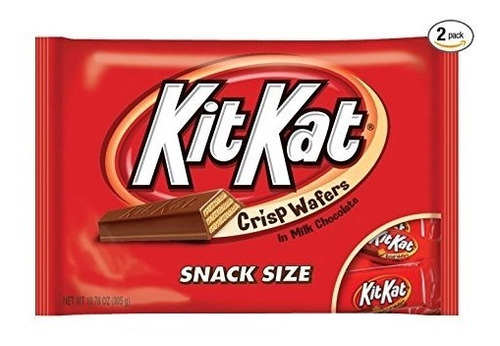 Hershey Kit Kat Tamaño Snack, 10,78 Oz (2-pack)