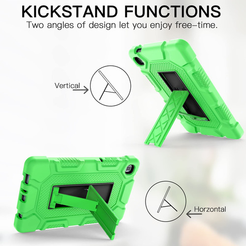 Funda Para Samsung Galaxy Tab A7 Lite Antigolpe Verde Claro Verde