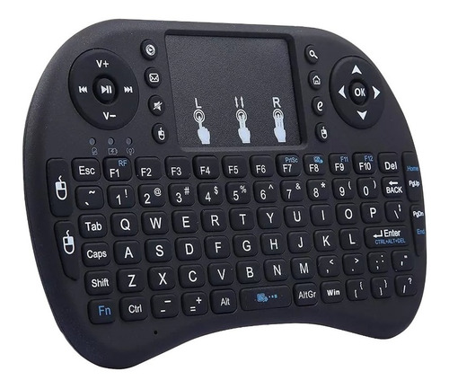 Imagen 3 de 9 de Teclado Mini Wireless Para Smart Tv Control Remoto Con Luz ®