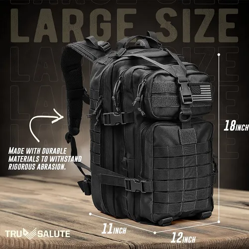 Mochila Táctica Militar Tru Salute 45l Para Hombre (marrón)