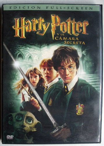 Dvd Harry Potter Y La Camara Secreta Ed. Esp + Dvd Rom