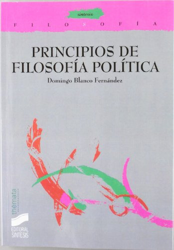 Libro Principios De Filosofia Politica De Domingo Blanco Fer