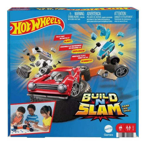  Hot Wheels Mattel Build N Slam 