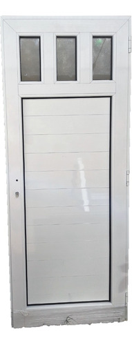 Puerta Modena  80x200 Mod 5 Vidrio 4mm Envio Gratis 