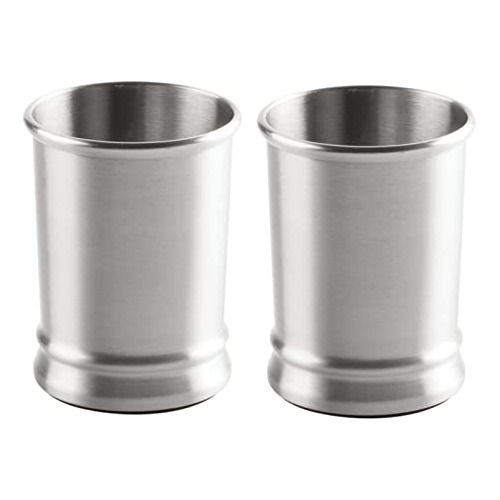 Vasos De Baño Modernos De Acero Inoxidable, Porta Cepi...