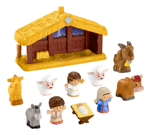 Fisher-price Little People Juego De Belén Pesebre Hpp89