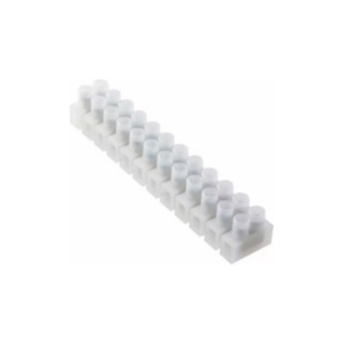 Regleta Plastica Blanca 6mm 10amp (x3)