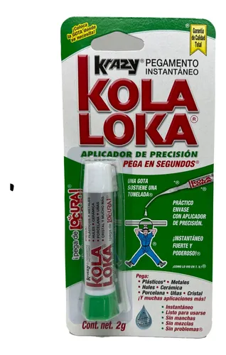 comprar 5 Pegamento Instantaneo Aplicador Krazy Kola Loka 2g