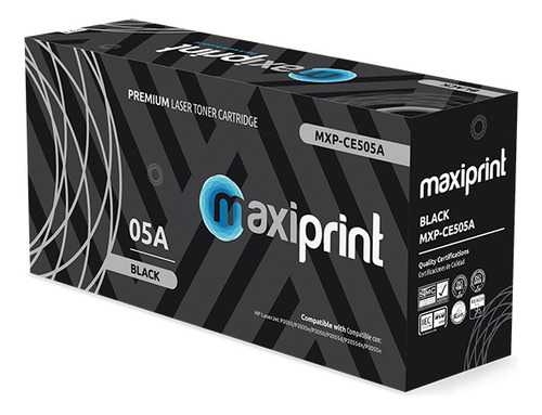 Toner Hp+canon Cf280a/ce505a/crg119/120 Black Maxiprint