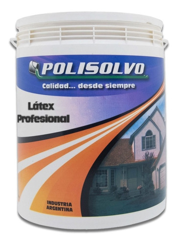 Latex Blanco Int/ext 4 Litros Polisolvo Profesional