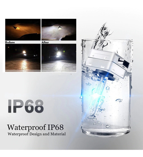 Imagen 7 de 7 de X2 Ampolletas Xenón Hid D2s-d2r/d4s-d4r 6000k Garantía 3mes