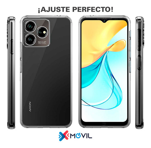 Funda Transparente Para Zte Axon 50 Lite Acrigel Space