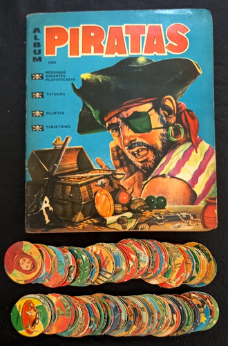 Figuritas Del Album Piratas 1968 Originales, 5 A Eleccion