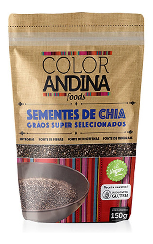Sementes De Chia 150g - Color Andina Food