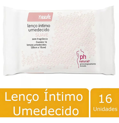 Lenço Umedecido Intimo Needs
