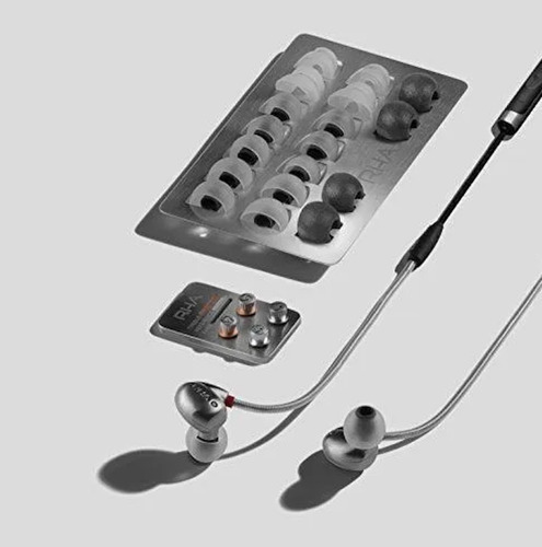 Rha T10i High Fidelity Auriculares Intrauditivos Aislamiento Color Plata