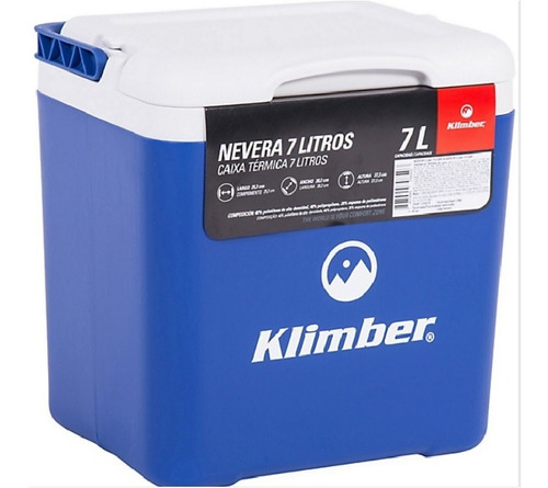 Cooler 7l Azul Klimber
