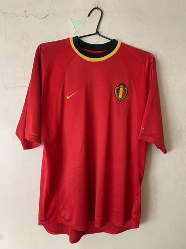 Jersey Uniforme Nike De Local Bélgica Eurocopa 2000