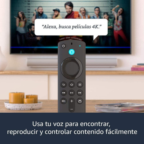 Fire Tv Stick 4k Amazon Media Streaming Alexa Aplicaciones