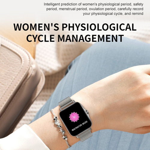 Reloj Inteligente De Acero Inoxidable Con Bluetooth Lemfo