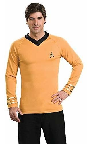 Disfraz Capitán Kirk Star Trek Adulto Talla Mediana.