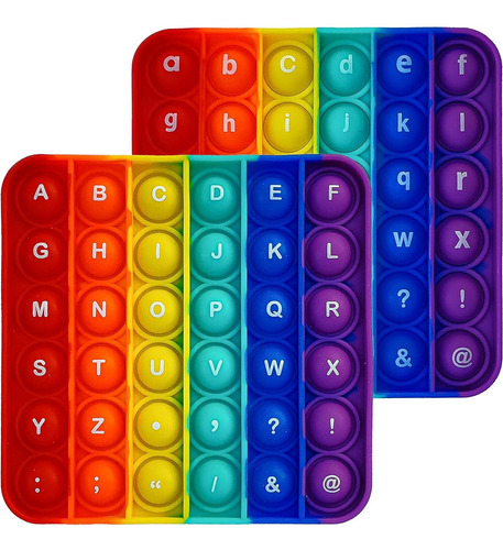 Alfabeto Proweber Pop Fidget Letras De Juguete Abc Números J