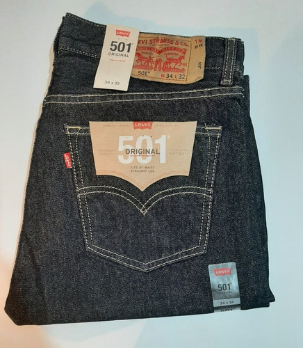 Pantalon Levis Modelo 501 Nevado Talla 34x32 Para Hombre