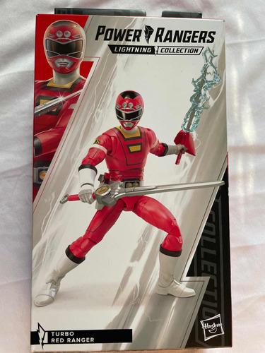 Power Rangers Lightning Collection Turbo Red Ranger.