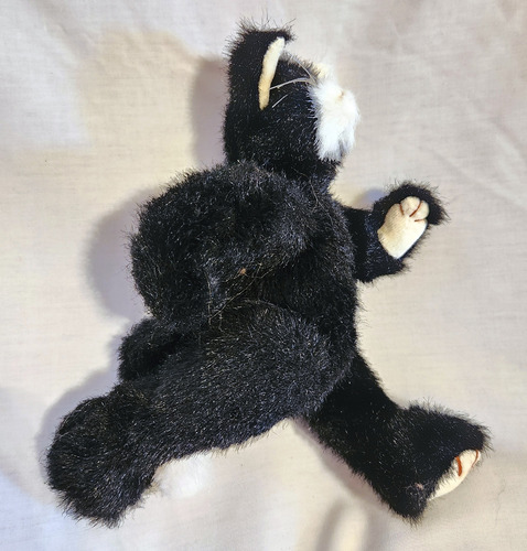 Peluche Gato - Ty, Inc (brazos Y Piernas Articuladas) Negro (Usado)