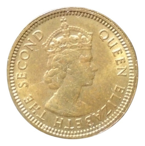 Hong Kong 5 Cents 1967 Hk#01 (Usado)