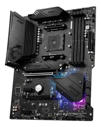 Imagen 2 de 3 de Motherboard Msi Mpg B550 Gaming Plus Am4 Ddr4 Usb 3.2 M.2 F