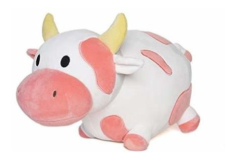 Avocatt Vaca Rosa Peluche Juguete - 10 Pulgadas De 72psf