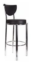 Comprar Taburete Banqueta Cromada Ecocuero Acolchada Barra Islas