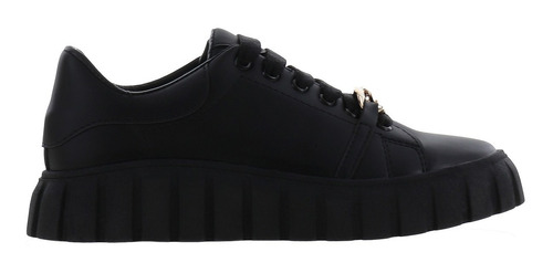 Imagen 2 de 4 de Tenis Sneakers Con Cadena Y Plataforma Chunky Mujer