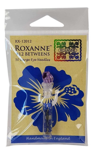 Roxanne Aguja Quilting Betweens Large Eye Sz12 50pc