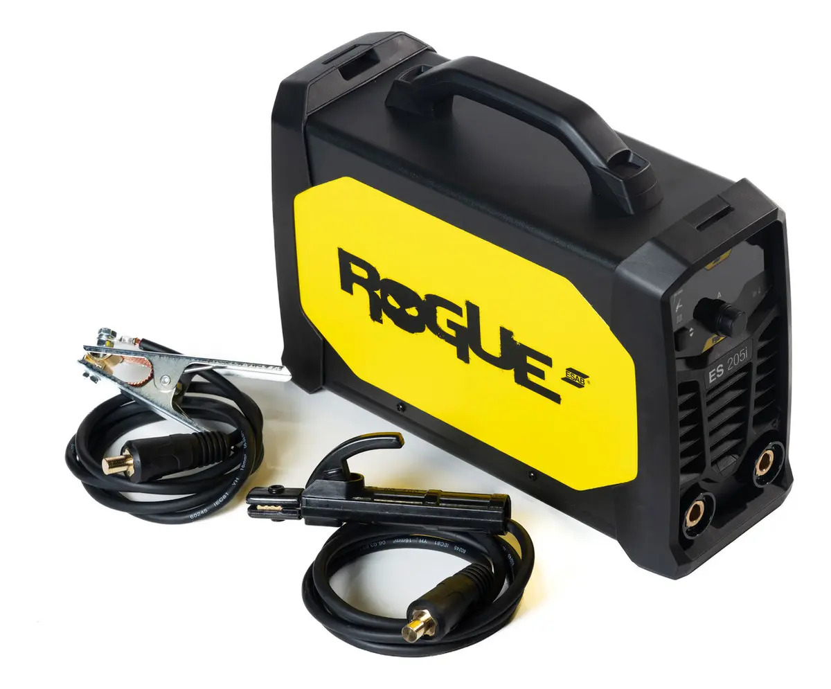 Máquina de Solda Inversora ESAB Rogue LHN ES205i DUAL VOLTAGE