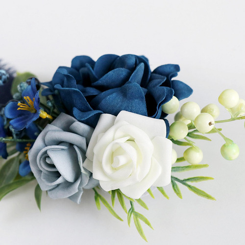 6x Corsages De Ombro Flores Artificiais Noivo Elegante Noivo