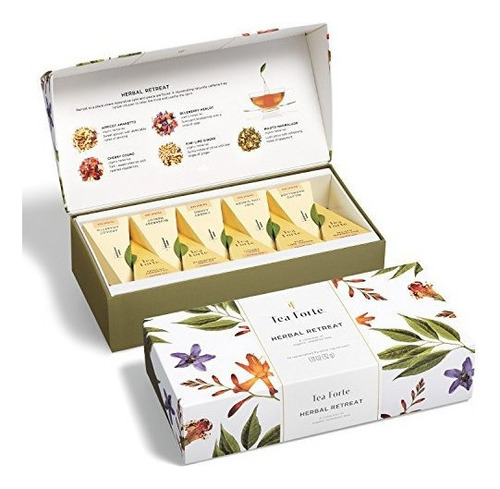 Tea Forté Herbal Retreat Petite Presentación Box Tea Sa
