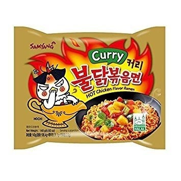 Ramen Coreano Salteado Wok Curry Ultra Hot Chicken Exclusiv!