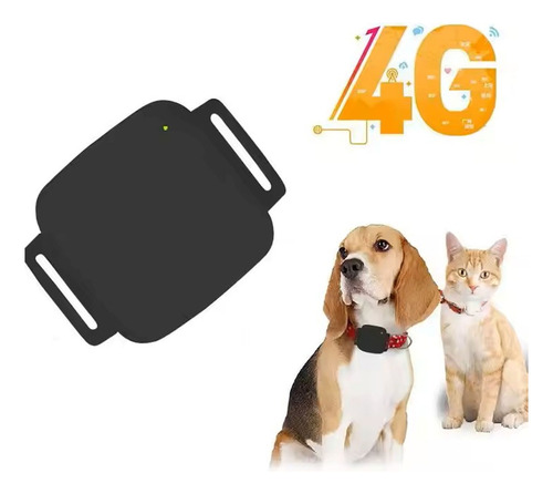 Rastreador Gps 4g Mascotas Ubicación Tiempo Real Gato Perro