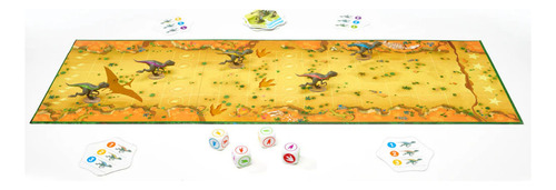 Juego De Mesa Tactico Raptor Race Flexiq Adaptabilidad Dinos